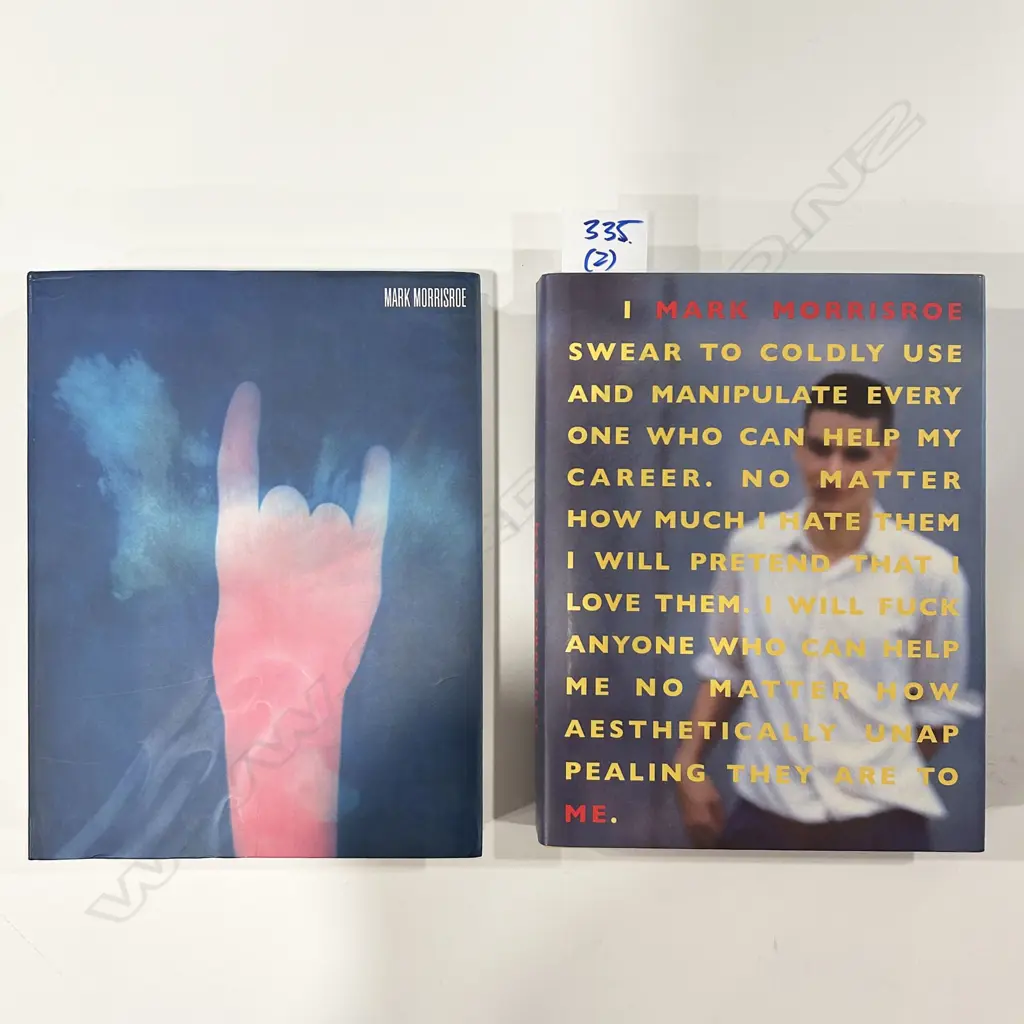 TWO MARK MORRISROE PHOTOGRAPHY BOOKS Image 1++